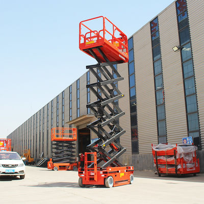 Self Leveling Scissor Lift Aerial Working Platform 4m 5m 6m 8m 10m 12m 14m 16meters