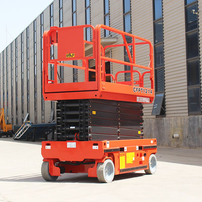 Self Leveling Scissor Lift Aerial Working Platform 4m 5m 6m 8m 10m 12m 14m 16meters
