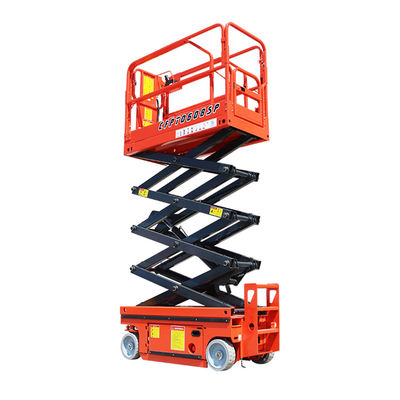 300kg Self Propelled Electric Scissor Lift OEM Mobile Scissor Lift Platform