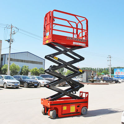 300kg Self Propelled Electric Scissor Lift OEM Mobile Scissor Lift Platform