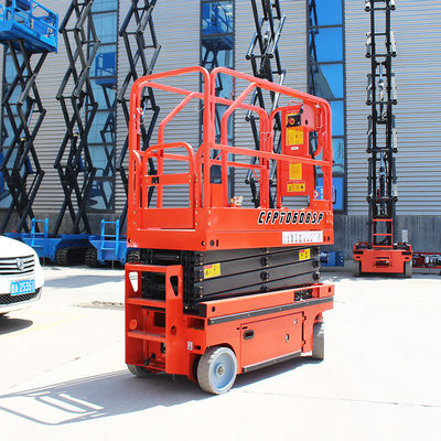 300kg Self Propelled Electric Scissor Lift OEM Mobile Scissor Lift Platform